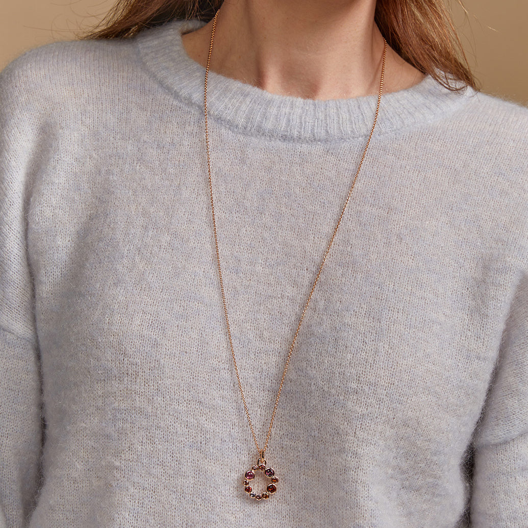 Confetti Anhänger & Halskette Confetti Anhänger & Halskette