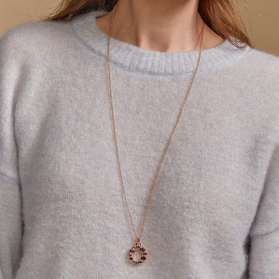 Confetti Anhänger & Halskette Confetti Anhänger & Halskette