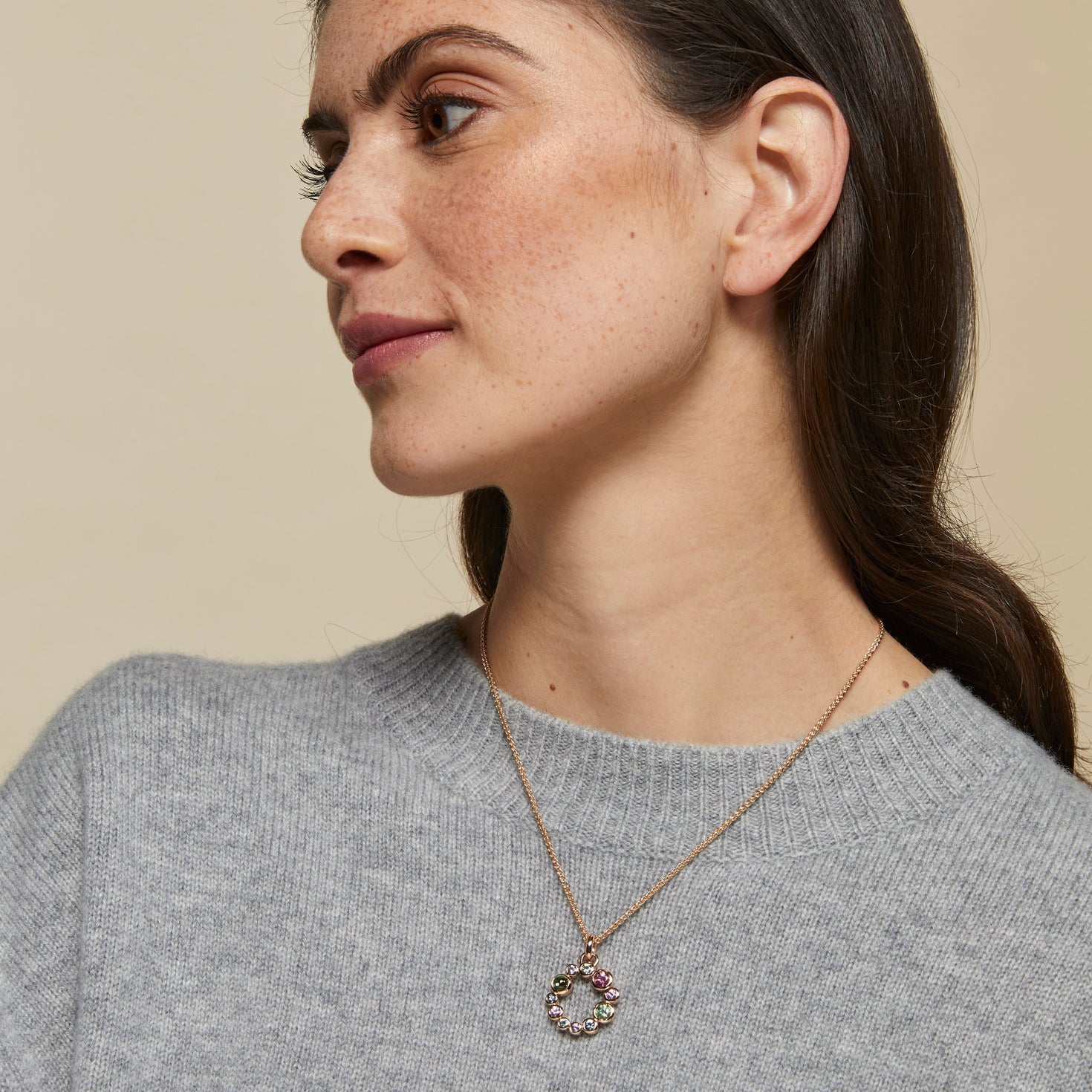 Confetti Anhänger & Halskette Confetti Anhänger & Halskette